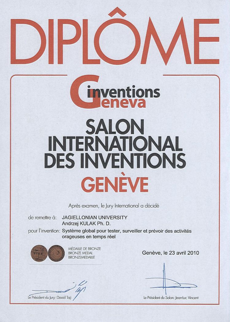 Diplome Geneva inventions